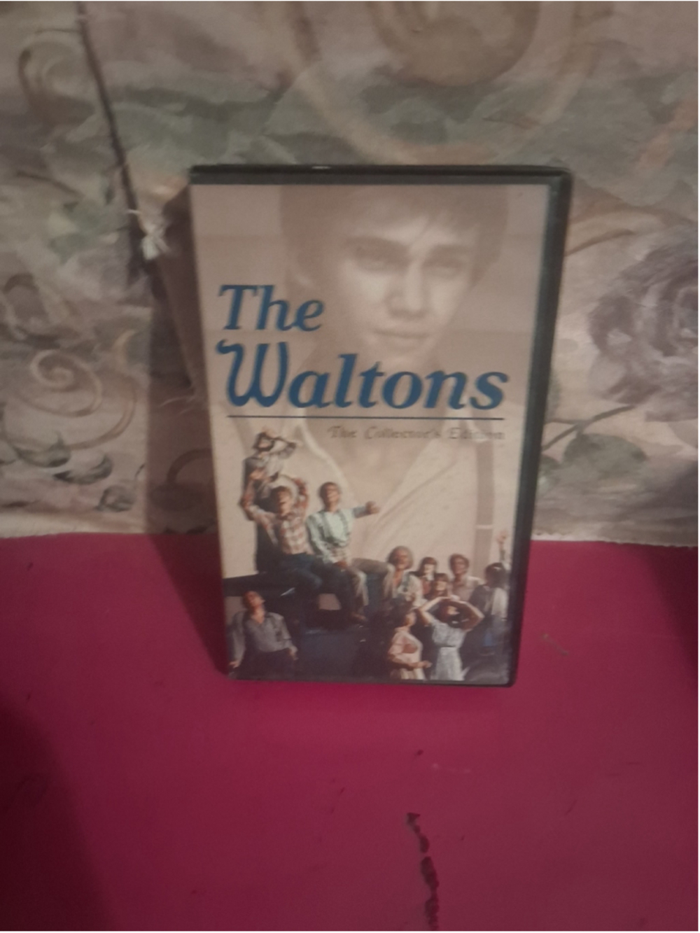 The Waltons VHS Tape Media Standard One Size White Blue